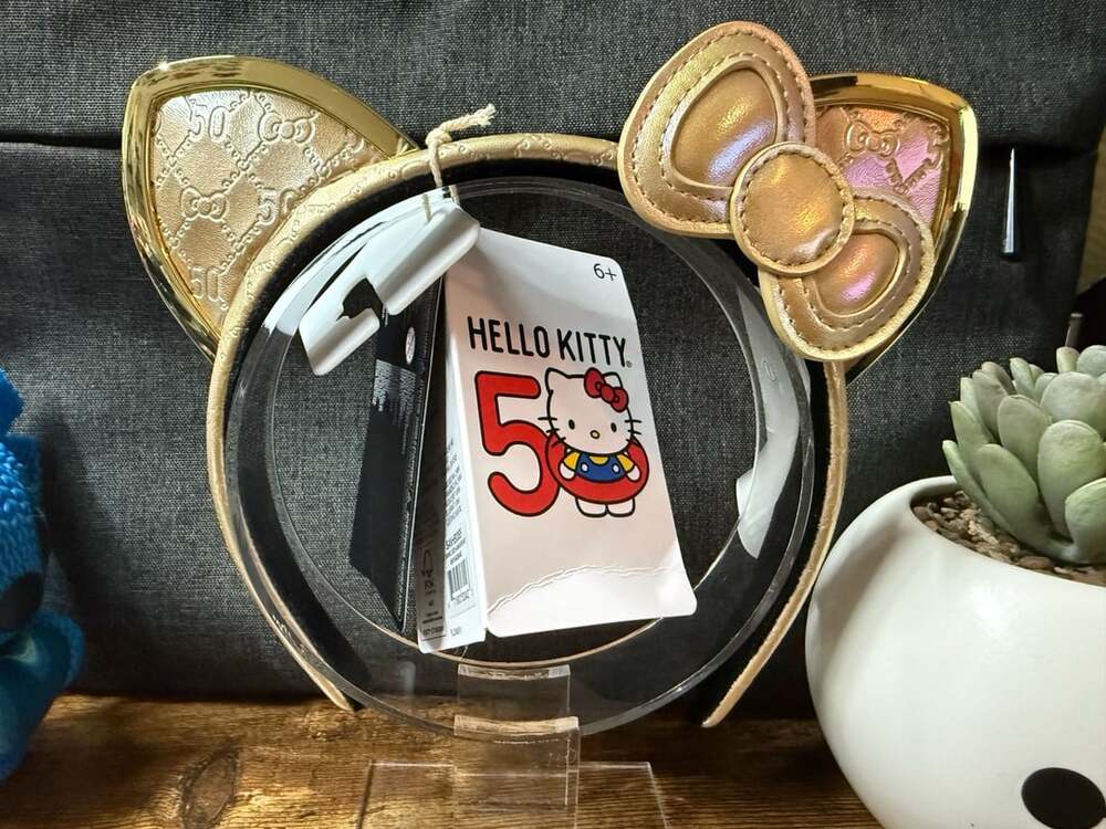NWT Loungefly Sanrio Hello Kitty 50th Anniversary Headband